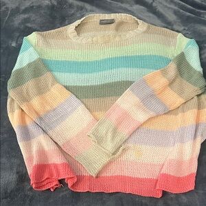 Wooden Ships Pastel Striped Sweater